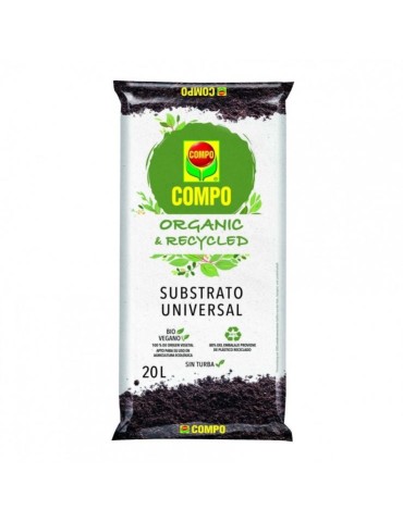 SUBSTRATO UNIVERSAL ORGANIC&RECYCLED 20 LTS.